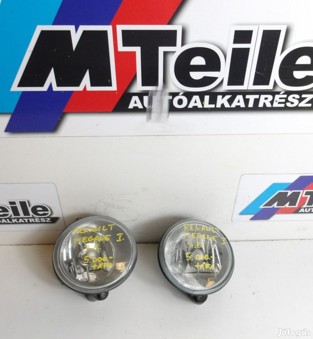 (ÁR/DB)[GYÁRI BONTOTT] RENAULT JOBB/BAL  KÖDLÁMPA | MEGANE 1 | 770042